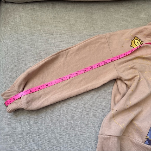 Disney Tan Sweatshirt with Purple and Gold Design - Picture 14 of 14